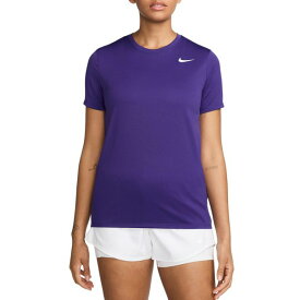 ナイキ レディース シャツ トップス Nike Women's Dri-FIT Legend T-Shirt Court Purple