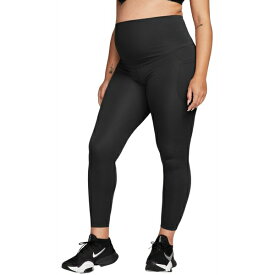 ナイキ レディース カジュアルパンツ ボトムス Nike Women's One Maternity High-Waisted 7/8 Leggings Black