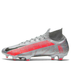 Nike �i�C�L �����Y �X�j�[�J�[ �yNike Mercurial Superfly 7 Elite FG 'Metallic Grey Crimson' AQ4174-906�z �T�C�Y US_8.5(26.5cm)