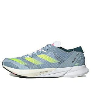 adidas �A�f�B�_�X �����Y �X�j�[�J�[ �yadidas Adizero Adios 8 Shoes 'Wonder Blue Lucid Lemon' H03615�z �T�C�Y US_M_13