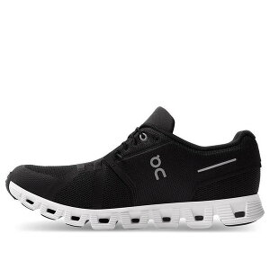 On Running �I�� �����j���O �����Y �X�j�[�J�[ �yOn Running Cloud 5 'Black White' 59.98919�z �T�C�Y US_M_14