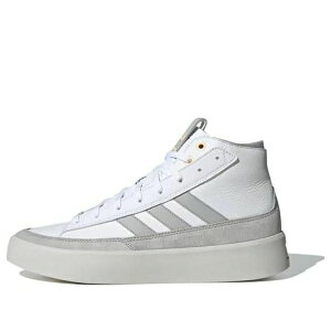 adidas �A�f�B�_�X �����Y �X�j�[�J�[ �yadidas ZNSORED High 'White Grey' IE9416�z �T�C�Y US_9.5(27.5cm)