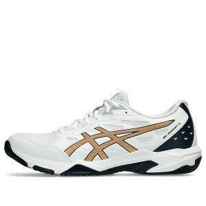 ASICS �A�V�b�N�X �����Y �X�j�[�J�[ �yASICS Gel-Rocket 11 'White Pure Gold Navy' 1071A091-103�z �T�C�Y US_12(30.0cm)
