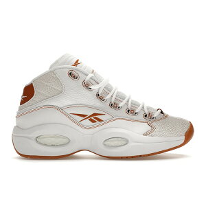 Reebok ���[�{�b�N �����Y �X�j�[�J�[ �yReebok Question Mid Tobacco�z �T�C�Y US_9.5(27.5cm) White/Salted Caramel/White