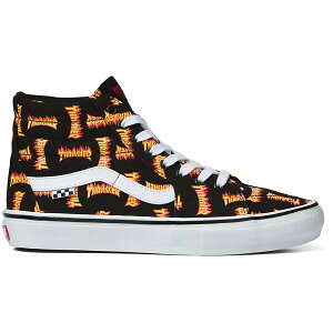 Vans oY Y Xj[J[ yVans Sk8-Hi Thrasher Allover Logo Blackz TCY US_10.5(28.5cm) Black/Multi