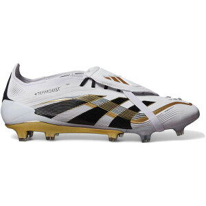 adidas AfB_X Y Xj[J[ yadidas Predator Elite Foldover Tongue FG +Teamgeistz TCY US_10(28.0cm) Cloud White/Core Black/Gold Metallic