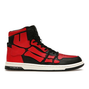 AMIRI A~ Y Xj[J[ yAMIRI Skel Top Hi Black Red Whitez TCY US_12(30.0cm) Black/Red/White