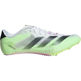 アディダス メンズ 陸上 スポーツ adidas Sprintstar Track and Field Cleats White/Black/Green Spark