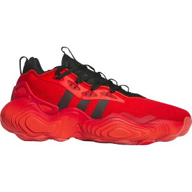 アディダス メンズ バスケットボール スポーツ adidas Trae Young 3 Basketball Shoes Red/Black/White