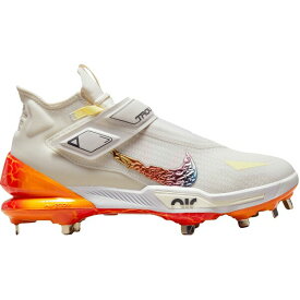 ナイキ メンズ 野球 スポーツ Nike Men's Force Zoom Trout 8 Elite NRG Metal Baseball Cleats White/Red/Orange