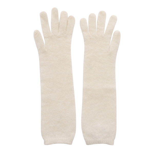 カングラ  レディース 手袋 アクセサリー Long Gloves WHITE