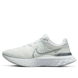 Nike iCL fB[X Xj[J[ White/Gray y(WMNS) Nike React Infinity Run Flyknit 3 'White Metallic Silver' DD3024-101z TCY US_5(22.0cm)