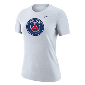 ナイキ レディース Tシャツ トップス Paris SaintGermain Nike Women's Club Crest TShirt White