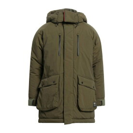 【送料無料】 デウス エクス マキナ メンズ ジャケット＆ブルゾン アウター Coats Military green