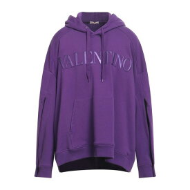 【送料無料】 ヴァレンティノ ガラヴァーニ メンズ パーカー・スウェットシャツ アウター Sweatshirts Purple