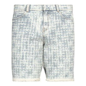 【送料無料】 ジバンシー メンズ デニムパンツ ボトムス Denim shorts Ivory