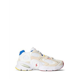 【送料無料】 ラルフローレン メンズ スニーカー シューズ Sneakers White