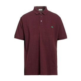【送料無料】 エトロ メンズ ポロシャツ トップス Polo shirts Burgundy