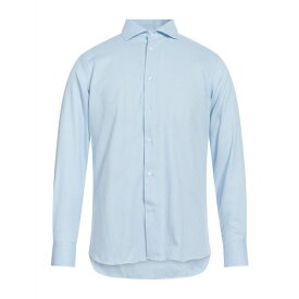 【送料無料】 エクステ メンズ シャツ トップス Shirts Light blue