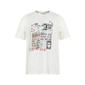 【送料無料】 フェイスコネクション メンズ Tシャツ トップス T-shirts Cream