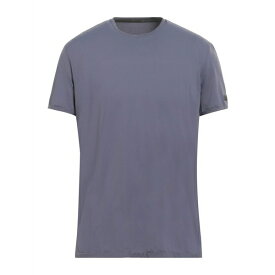 【送料無料】 アールアールディ メンズ Tシャツ トップス T-shirts Slate blue