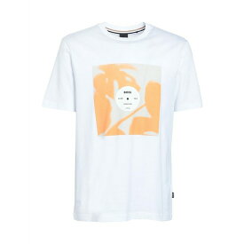 【送料無料】 ボス メンズ Tシャツ トップス T-shirts White