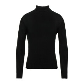 【送料無料】 グランサッソ メンズ ニット&セーター アウター Turtlenecks Black