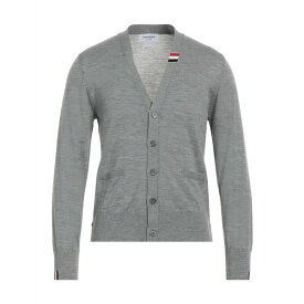 【送料無料】 トムブラウン メンズ カーディガン アウター Cardigans Grey