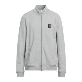 【送料無料】 ベルスタッフ メンズ パーカー・スウェットシャツ アウター Sweatshirts Light grey