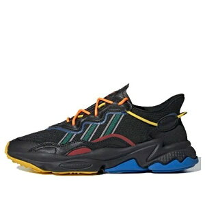 adidas �A�f�B�_�X �����Y �X�j�[�J�[ �yadidas Angel Chen x Ozweego 'Black Collegiate Green' FX1943�z �T�C�Y US_5.5(23.5cm)