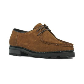 アンソニー ヴィア メンズ ドレスシューズ シューズ Men's Wright Moc Toe Lace-Up Shoes Brown