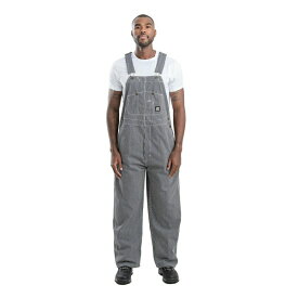 バーン メンズ カジュアルパンツ ボトムス Big & Tall Heritage Unlined Hickory Stripe Bib Overall Hickory stripe