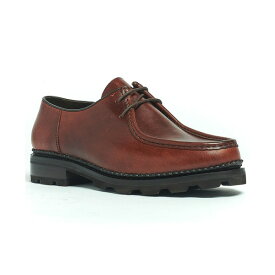 アンソニー ヴィア メンズ ドレスシューズ シューズ Men's Wright Moc Toe Lace-Up Shoes Maroon