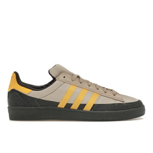adidas �A�f�B�_�X �����Y �X�j�[�J�[ �yadidas Campus ADV Pop Trading Company�z �T�C�Y US_9.5(27.5cm) Grey Six/Active Gold/Clay Brown