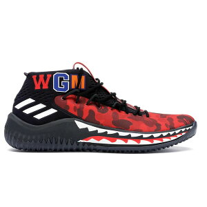 adidas AfB_X Y Xj[J[ yadidas Dame 4 A Bathing Ape Redz TCY US_8(26.0cm) Black/Red/White