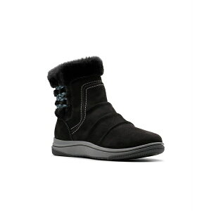N[NX fB[X u[c V[Y Women's Cloudsteppers Breeze Cozy Boots Black Textile