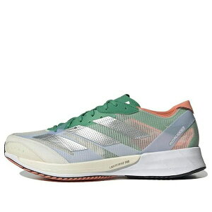 adidas �A�f�B�_�X �����Y �X�j�[�J�[ �yadidas Adizero Adios 7 'White Tint Court Green' HQ3699�z �T�C�Y US_8.5(26.5cm)