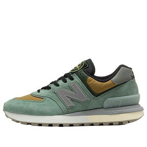 New Balance �j���[�o�����X �����Y �X�j�[�J�[ �yNew Balance x Stone Island 574 Legacy 'Light Green' U574LGTN�z �T�C�Y US_M_14