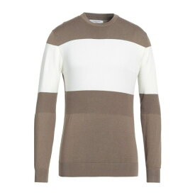 【送料無料】 ハマキーホ メンズ ニット&セーター アウター Sweaters Brown