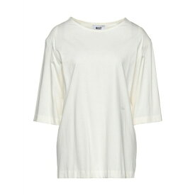 【送料無料】 ミューズ レディース Tシャツ トップス T-shirts White