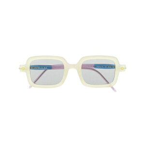 �N�{���E�� �����Y �T���O���X�E�A�C�E�F�A �A�N�Z�T���[ P2 square-frame sunglasses Yellow