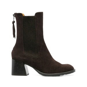 �}�[�� �r�[�j ���f�B�[�X �u�[�c �V���[�Y 60mm suede ankle boots Brown