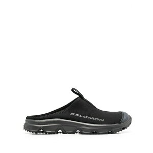 �T������ �����Y �X�j�[�J�[ �V���[�Y Rx slide 3.0 logo closed-toe slides Black