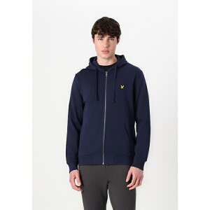 CAhXRbg Y T_ V[Y ZIP THROUGH HOODIE - Zip-up sweatshirt - ciemnoniebieski
