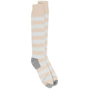 �t�F�f�[�� �����Y �C�� �A���_�[�E�F�A Stripe-pattern socks Neutrals