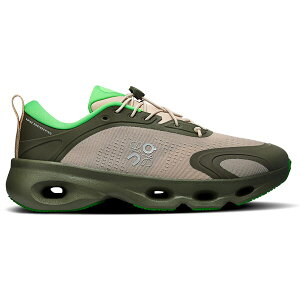On �I�� ���f�B�[�X �X�j�[�J�[ �yOn Running Cloudsolo LOEWE Khaki Green Sand (Women's)�z �T�C�Y US_9.5(26.5cm) Khaki Green/Sand