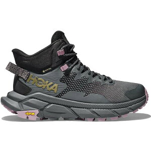 Hoka One One �z�J�I�l�I�l ���f�B�[�X �X�j�[�J�[ �yHoka One One Trail Code Gore Tex Black Castlerock (Women's)�z �T�C�Y US_5.5(22.5cm) Black/Castlerock