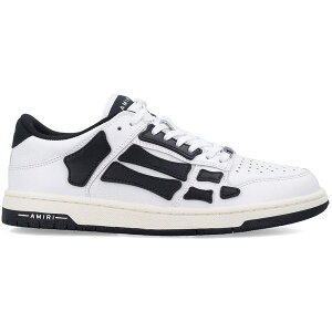AMIRI �A�~�� ���f�B�[�X �X�j�[�J�[ �yAMIRI Skel Top Low White Black (2024) (Women's)�z �T�C�Y EU_40(25.5cm) White/Black
