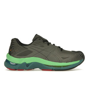 ASICS �A�V�b�N�X ���f�B�[�X �X�j�[�J�[ �yASICS Gel-Teserakt Kiko Kostadinov Gunmetal (Women's)�z �T�C�Y US_8(25.0cm) Gunmetal/Green