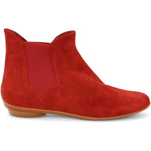 Ferragamo �t�F���K�� ���f�B�[�X �X�j�[�J�[ �yFerragamo Montana Archive Limited Edition 1960s Chelsea Boots Red (Women's)�z �T�C�Y US_7(24.0cm) Red